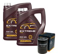 DENCKERMANN Filtro Olio MANNOL Extreme 5W-40 10L Per Fiat Ducato Kasten