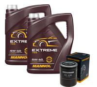 DENCKERMANN Filtro Olio MANNOL Extreme 5W-40 10L Per Ford Maverick 2.7 TD