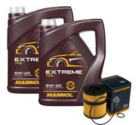 Denckermann Filtro Olio Mannol Extreme 5W-40 10L Per Opel Vectra C Caravan