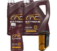Denckermann Filtro Olio Mannol Extreme 5W-40 11L Per Audi A6 Allroad 2.7