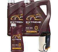 DENCKERMANN Filtro Olio MANNOL Extreme 5W-40 11L Per Mercedes-Benz S-Class