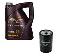 DENCKERMANN Filtro Olio MANNOL Extreme 5W-40 5L Per Audi 80 2.0 2.3 E