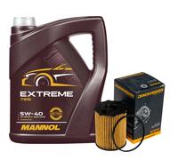 DENCKERMANN Filtro Olio MANNOL Extreme 5W-40 5L Per Citroën Berlingo