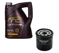 Denckermann Filtro Olio Mannol Extreme 5W-40 5L Per Renault Twingo II 1.2