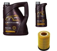 DENCKERMANN Filtro Olio MANNOL Extreme 5W-40 6L Per Opel Corsa D 1.2 1.4