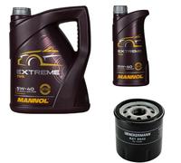 Denckermann Filtro Olio Mannol Extreme 5W-40 6L Per Renault Twingo II 1.2