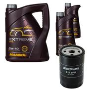 DENCKERMANN Filtro Olio MANNOL Extreme 5W-40 7L Per Audi 80 2.0 2.3 E