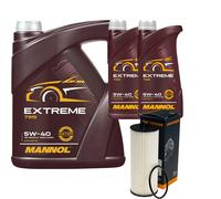 DENCKERMANN Filtro Olio MANNOL Extreme 5W-40 7L Per Mercedes-Benz S-Class