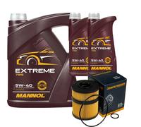 Denckermann Filtro Olio Mannol Extreme 5W-40 7L Per Opel Vectra C Caravan