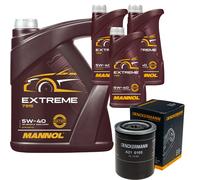 DENCKERMANN Filtro Olio MANNOL Extreme 5W-40 8L Per Ford Maverick 2.7 TD