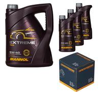DENCKERMANN Filtro Olio MANNOL Extreme 5W-40 8L Per Mercedes-Benz