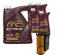 Denckermann Filtro Olio Mannol Extreme 5W-40 9L Per Audi A6 Allroad 2.7