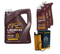 Denckermann Filtro Olio Mannol Legend Ultra 0W-20 8L Per Toyota Supra 2.0