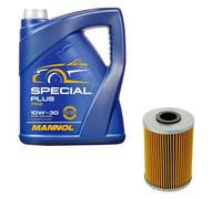 Denckermann Filtro Olio Mannol Special Plus 10W-30 5L Per BMW 3 Serie Touring