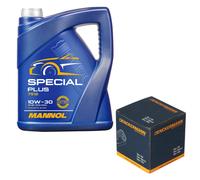 Denckermann Filtro Olio Mannol Special Plus 10W-30 5L Per Opel Astra G CC