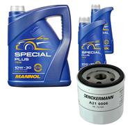 Denckermann Filtro Olio Mannol Special Plus 10W-30 7L Per Ford Fiesta III