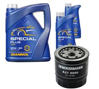 Denckermann Filtro Olio Mannol Special Plus 10W-30 7L Per Toyota Avensis Station