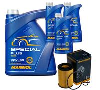 Denckermann Filtro Olio mannol Special Plus 10W-30 8L per Honda Cr III 2.2i-CTDI