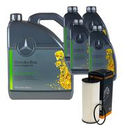 DENCKERMANN Filtro Olio MB 5W-30 229.51 9L Per Mercedes-Benz S-Klasse