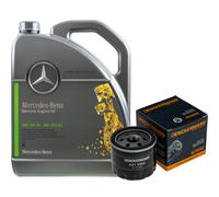DENCKERMANN Filtro Olio MB 5W-30 229.52 5L Per Smart Fortwo Coupe 1.0