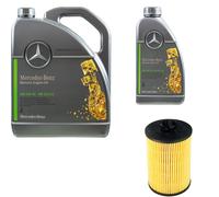 DENCKERMANN Filtro Olio MB 5W-30 229.52 6L Per Mercedes-Benz A-Klasse