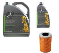 DENCKERMANN Filtro Olio MB 5W-30 229.52 6L Per Mercedes-Benz C-Class