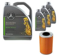 DENCKERMANN Filtro Olio MB 5W-30 229.52 8L Per Mercedes-Benz C-Klasse