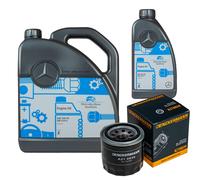 DENCKERMANN Filtro Olio MB 5W-40 229.5 6L Per Smart Forfour 1.5 Brabus