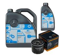 DENCKERMANN Filtro Olio MB 5W-40 229.5 6L Per Smart Fortwo Coupe 1.0