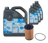 DENCKERMANN Filtro Olio MB 5W-40 229.5 8L Per Mercedes-Benz SLS 6.2