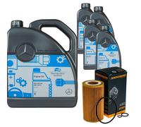 DENCKERMANN Filtro Olio MB 5W-40 229.5 9L Per Mercedes-Benz E-Klasse