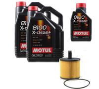 DENCKERMANN Filtro Olio Motul 8100 5W-30 11L Adatto Per VW Touareg 5.0 V10 TDI