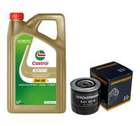 Denckermann Olio castrol edge Titanio 5W-30 Ll 5L per Audi A6 Avant 2.5 Tdi