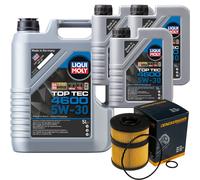 Denckermann Olio Liqui Moly Top Tec 4600 5W-30 8L per Opel Vectra C Caravan