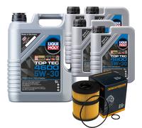 Denckermann Olio Liqui Moly Top Tec 4600 5W-30 9L per Opel Vectra C Caravan