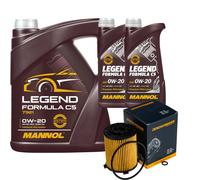 Denckermann Olio mannol 0W-20 Legend Formula C5 7L per Volvo XC60 II 2.0 D4
