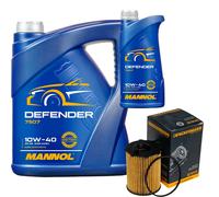 Denckermann Olio mannol Defender 10W-40 6L per Mazda 5 1.6 CD 3 Citroën C4