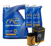 Denckermann Olio MANNOL Defender 10W-40 7L per Mazda 5 1.6 CD 3 Citroën C4