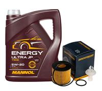 Denckermann Olio mannol Energia Ultra JP 5W-20 5L per Toyota Yaris 1.3 1.33