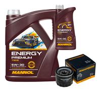 Denckermann Olio MANNOL Energy Premium 5W-30 6L per Suzuki Evento 1.2 Celerio