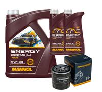 Denckermann Olio MANNOL Energy Premium 5W-30 7L per Chevrolet Spark 1.0 1.2