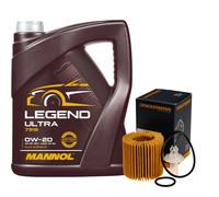 Denckermann Olio mannol Legend Ultra 0W-20 5L per Lexus Rx 450h AWD 200t Is