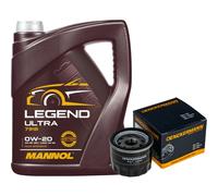 Denckermann Olio mannol Legend Ultra 0W-20 5L per Suzuki Evento 1.2 Celerio