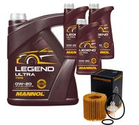 Denckermann Olio mannol Legend Ultra 0W-20 8L per Lexus Rx 450h AWD 200t Is