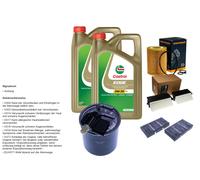 DENCKERMANN Pacchetto di ispezione 10L CASTROL EDGE 5W-30 C3 per Mercedes-Benz