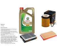 DENCKERMANN Pacchetto di ispezione 5L CASTROL EDGE 5W-30 C3 per Mercedes-Benz