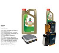 DENCKERMANN Pacchetto di ispezione 6L CASTROL EDGE 5W-30 C3 per Mercedes-Benz