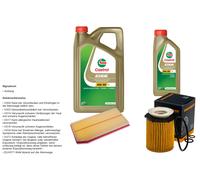 DENCKERMANN Pacchetto di ispezione 6L CASTROL EDGE 5W-30 C3 per Mercedes-Benz