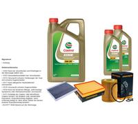 DENCKERMANN Pacchetto di ispezione 7L CASTROL EDGE 5W-30 C3 per Mercedes-Benz