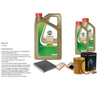 DENCKERMANN Pacchetto di ispezione 7L CASTROL EDGE 5W-30 C3 per Mercedes-Benz